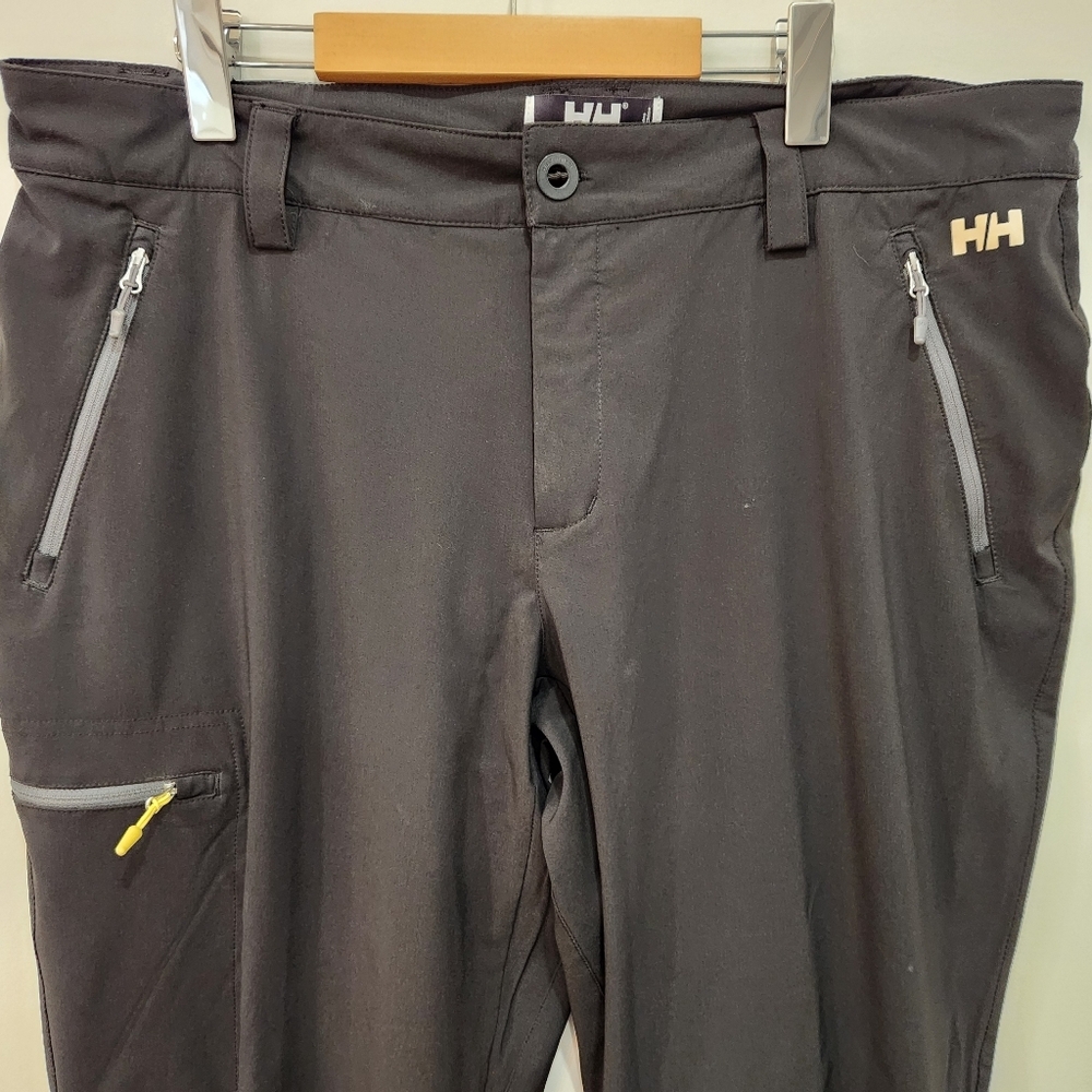 Helly Hansen Pants Mens 38x31 Black Performance Wear Hiking Stretch *China - Picture 3 of 13